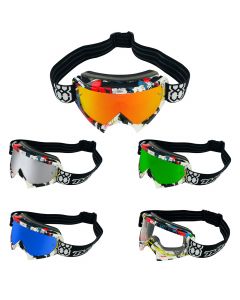 TWO-X Race Villains MX Enduro Crossbrille verspiegelt
