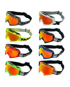 TWO-X Race Crossbrille iridium verspiegelt Solid
