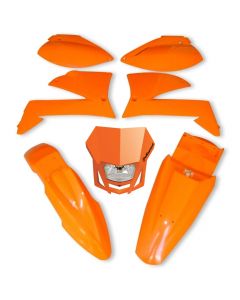Plastiksatz KTM LC4 99 Supermoto orange