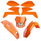 Plastiksatz KTM LC4 99 Enduro orange