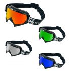 TWO-X Race Crossbrille verspiegelt Solid schwarz