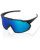 TWO-X Speed Fahrradbrille schwarz polarisiert Full blue schwarz blau
