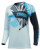 Thor MX Jersey Frauen Sector Split blau schwarz XS blau schwarz
